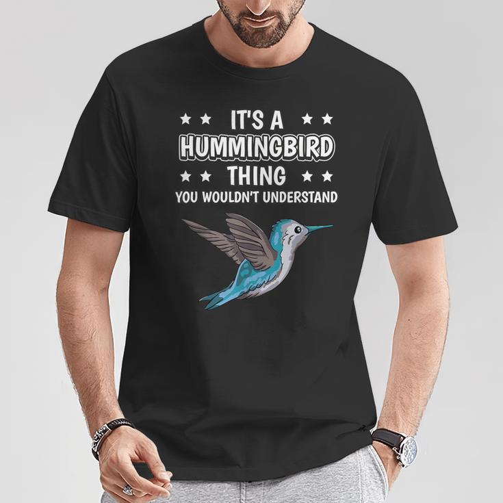 Ist So Ein Kolibri Ding Lustiger Spruch Kolibris T-Shirt Lustige Geschenke