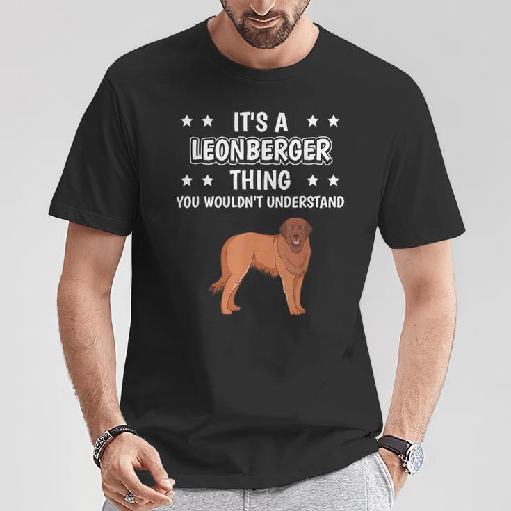 Ist So Ein Leonberger Ding Lustiger Spruch Leonberger T-Shirt Lustige Geschenke