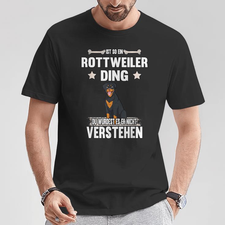 Ist So Ein Rottweiler Ding Hund Saying T-Shirt Lustige Geschenke