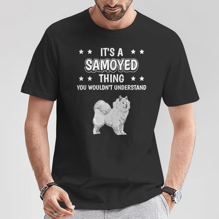 Ist So Ein Samojede Ding Lustiger Spruch Samojedes T-Shirt Lustige Geschenke