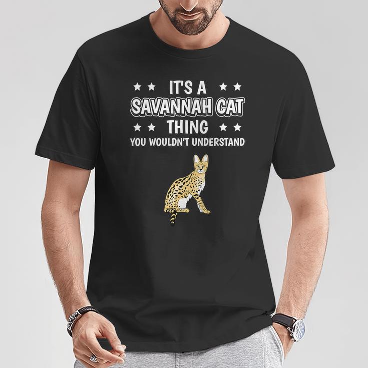 Ist So Ein Savannah Cat Ding T-Shirt Lustige Geschenke