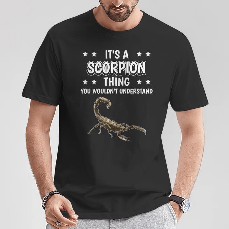 Ist So Ein Skorpion Ding Lustiger Spruch Skorpione T-Shirt Lustige Geschenke