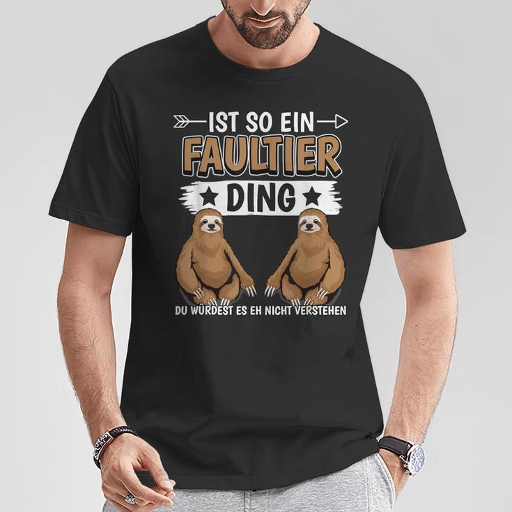 Ist So Ein Slotier Ding Sloths S T-Shirt Lustige Geschenke