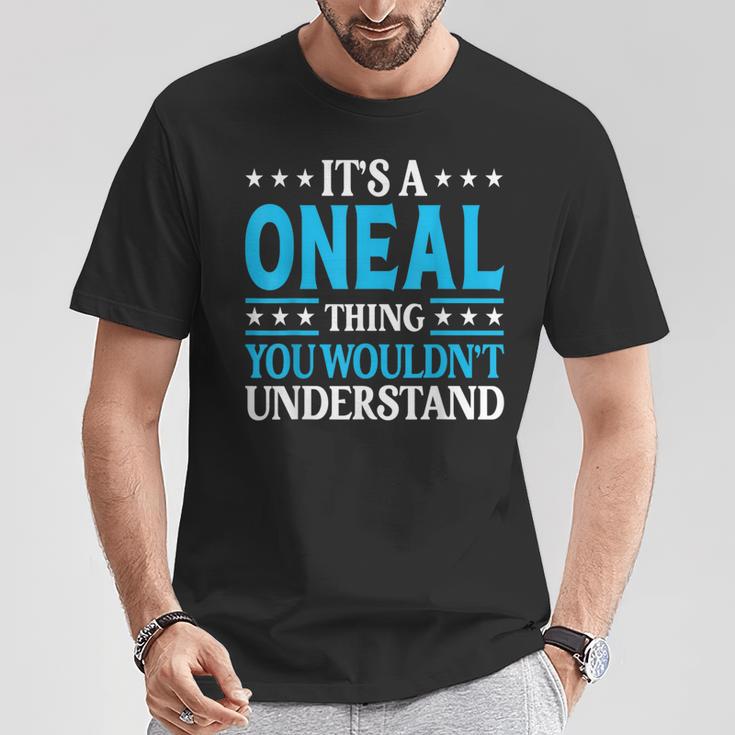 It's A Oneal-Thing Last Name Family Name Oneal T-Shirt Lustige Geschenke