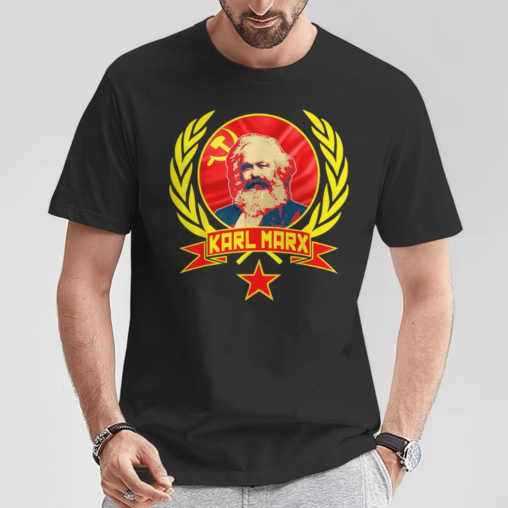 Karl Marx Soviet Communism Propaganda T-Shirt Lustige Geschenke