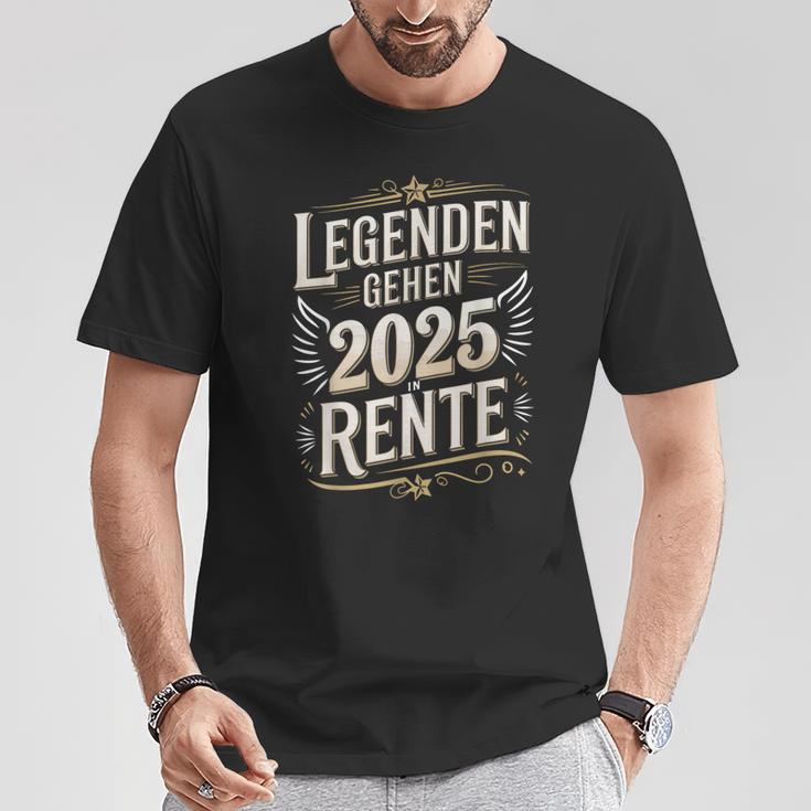 Legends Go 2025 In Retirement T-Shirt Lustige Geschenke