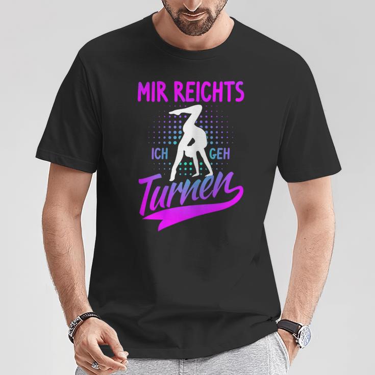 Mir Reichts Ich Geh Turnnen Handstand Trainer Gymnastic T-Shirt Lustige Geschenke