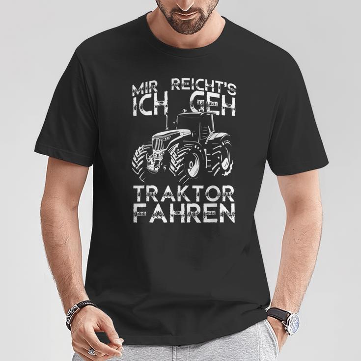 Mir Reichts Ich Gehe Tractor Fahren T-Shirt Lustige Geschenke