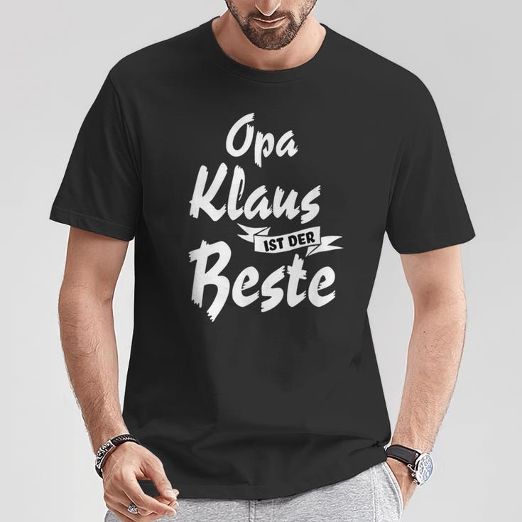 Opa Klaus Ist Der Beste S T-Shirt Lustige Geschenke