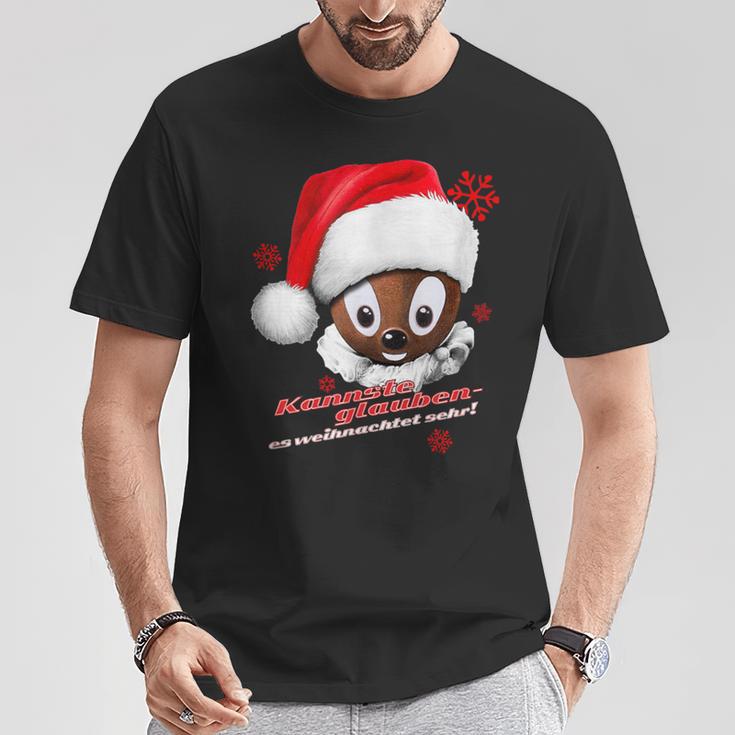 Pittiplatsch Kannste Glauben Es Weihnachtet Sehr T-Shirt Lustige Geschenke