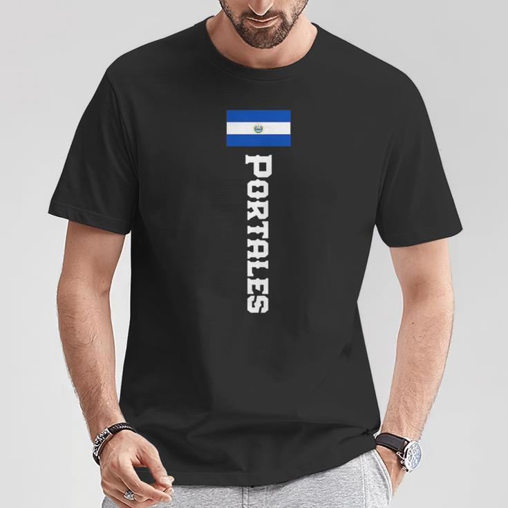 Portales Surname El Salvador For Children T-Shirt Lustige Geschenke