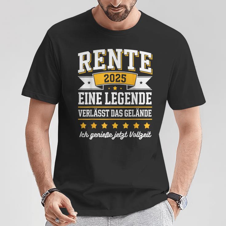 Rente 2025 Rentner 2025 Renteneintritt 2025 T-Shirt Lustige Geschenke