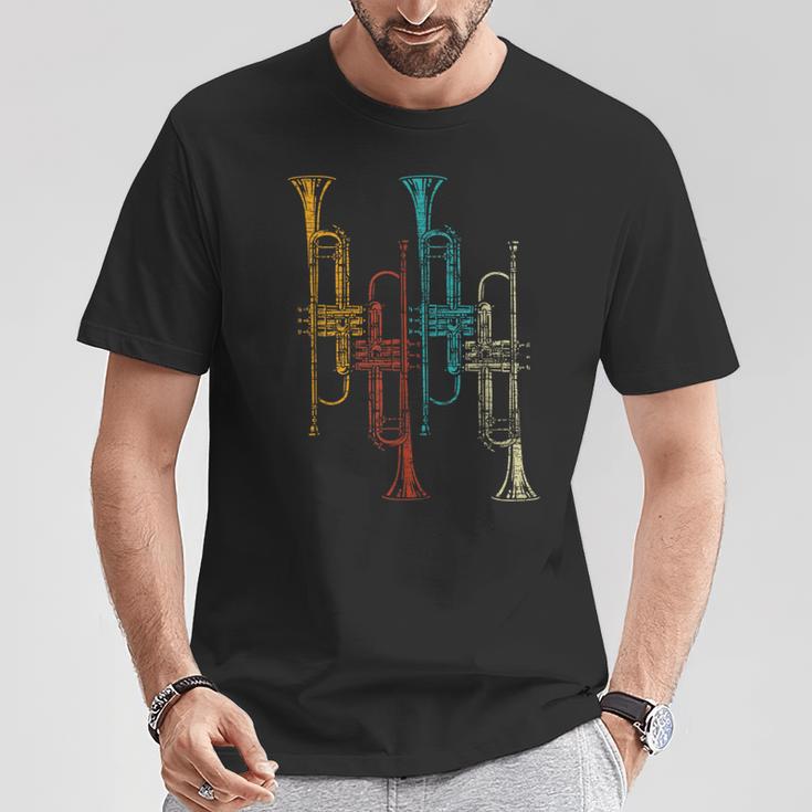 Retro Trumpet T-Shirt Lustige Geschenke