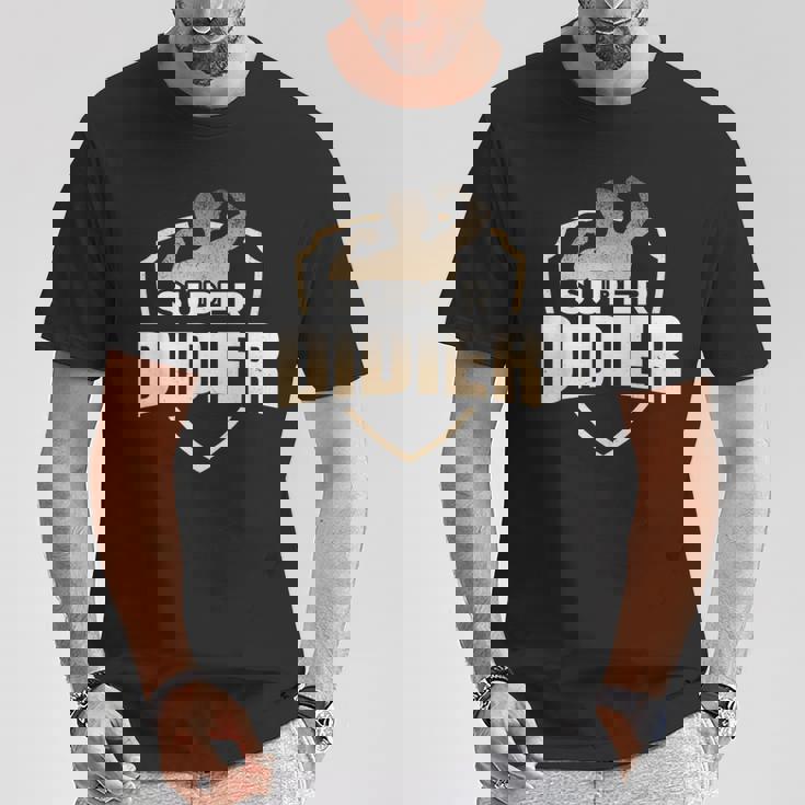 Super Didier Humour Cadeau Prénom Personnalisé Homme T-Shirt Cadeaux drôles