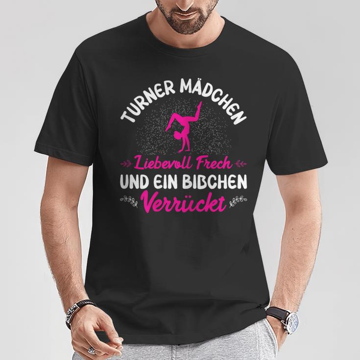 Turner Girl's Liebevoll Frech Gymnastics Gymnastics T-Shirt Lustige Geschenke