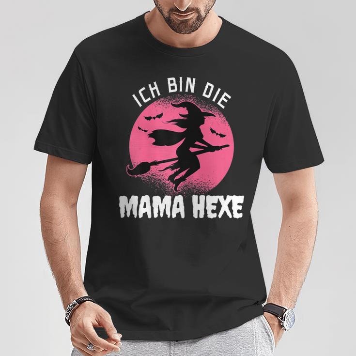 Women's Ich Bin Die Mama Hexe T-Shirt Lustige Geschenke