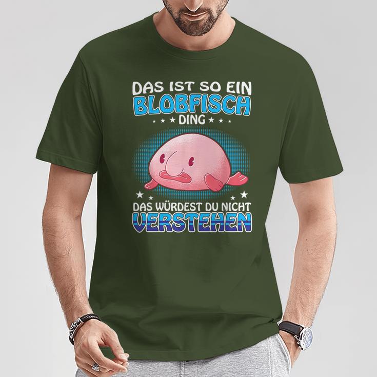 Das Ist So Ein Blobfisch Ding Ugly Blobfisch T-Shirt Lustige Geschenke