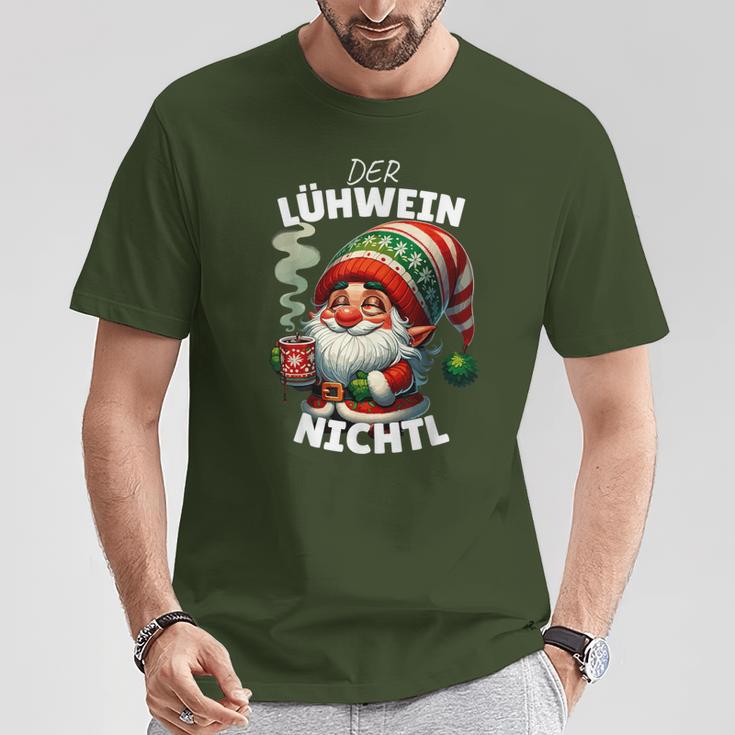 Mulled Wine Gnome Christmas Elf Lühwein Nichtl T-Shirt Lustige Geschenke