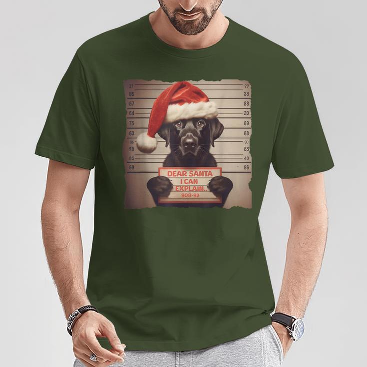 Labrador Retriever Dog Christmas T-Shirt Lustige Geschenke