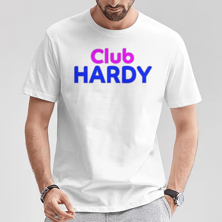 Club Hardy Family Reunion Squad First Name Last Name T-Shirt Lustige Geschenke