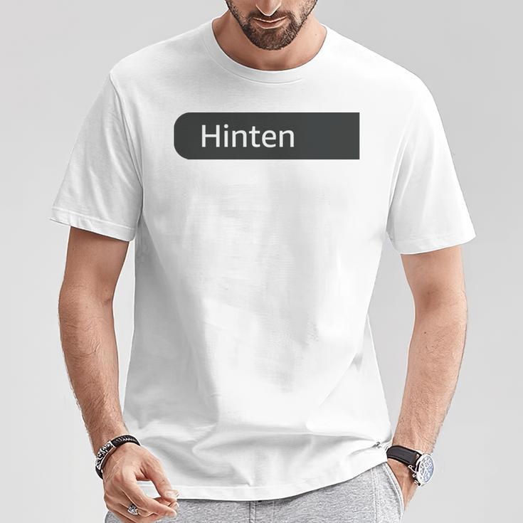 Der Mit Dem Hund Geht Saying Für Das Herrchen T-Shirt Lustige Geschenke