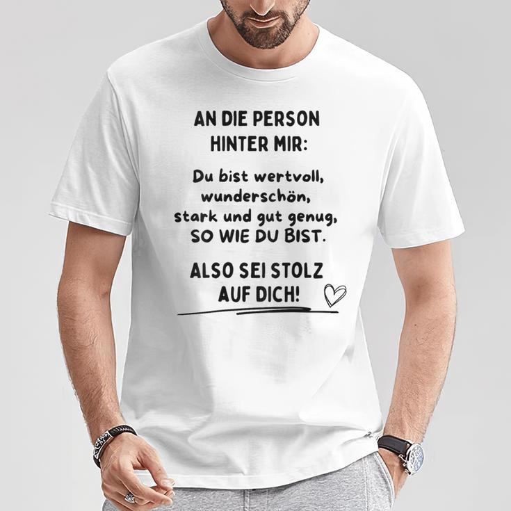 Du Bist Gut Genug Gray T-Shirt Lustige Geschenke