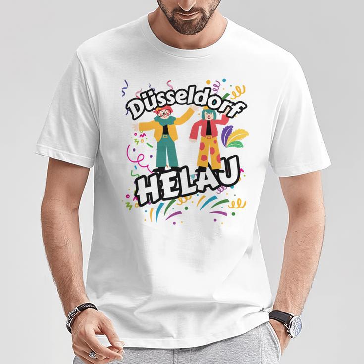 Düsseldorf Helau Carnival Altweiberfastnacht Rose Monday T-Shirt Lustige Geschenke