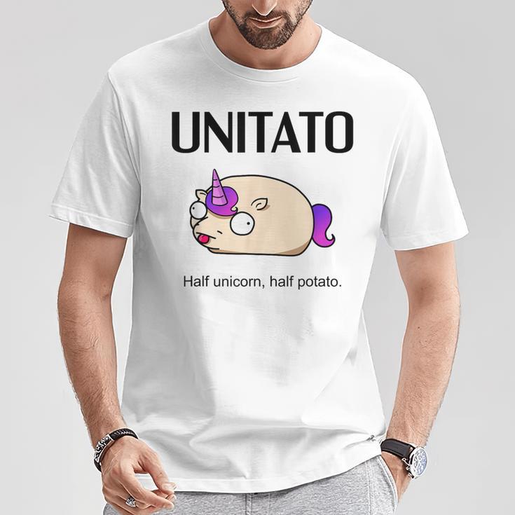 Einhorn-Kartoffel- Unitato- T-Shirt Lustige Geschenke