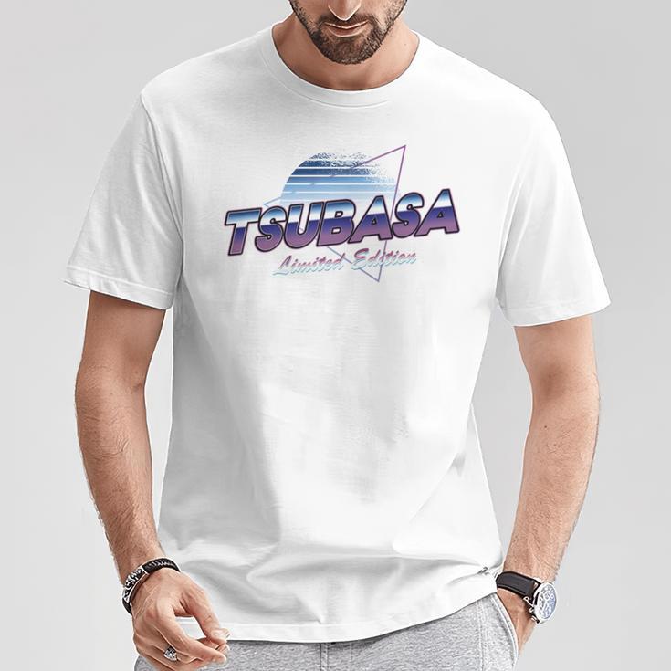 Tsubasa Namenshemd Ästhetischeaporwave 80Er 90Er Jahre Nachname T-Shirt Lustige Geschenke