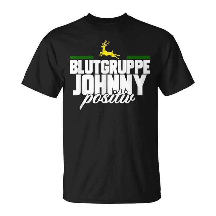 Blutgruppe Johnny Positiv T-Shirt