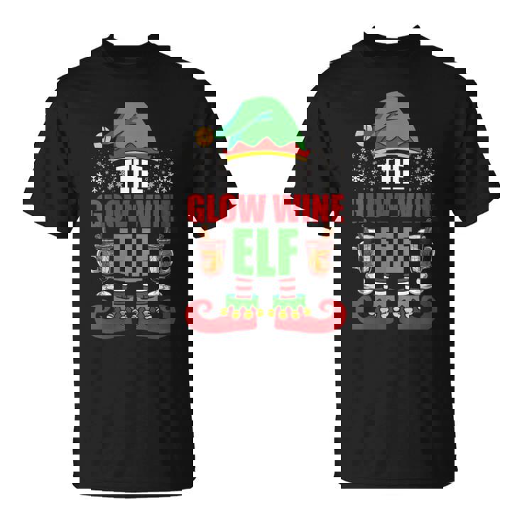 Christmas Market GLOW WINE ELF Merry Mulled Wine Christmas T-Shirt