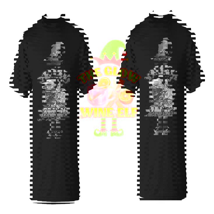 Christmas Market THE GLOW WINE ELF Mulled Wine Tank Top T-Shirt