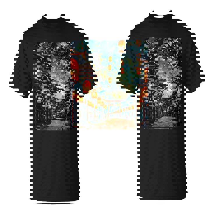 Cool Japanese Lantern Festival Premium T-Shirt