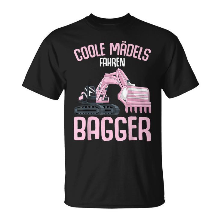 Coole Mädchen Fahrs Digger Children's Girls' T-Shirt