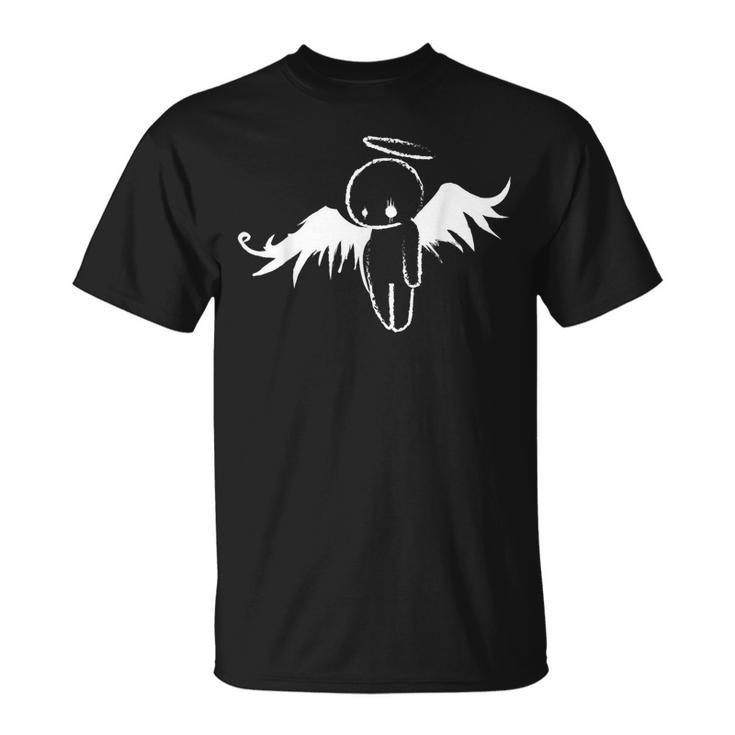 Cute Sad Emo Angel T-Shirt