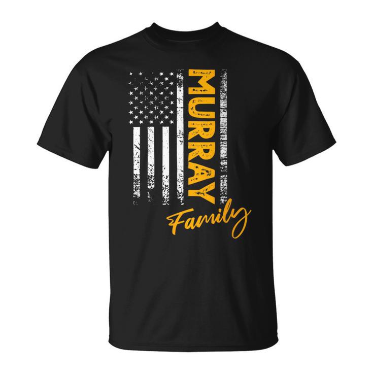 Damen Usa Murray Familienname Murray Nachname Murray Mit-Ausschnitt T-Shirt