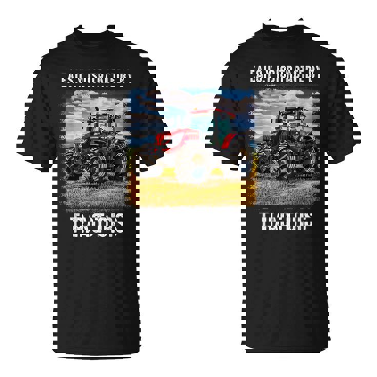 Farm Tractor Saying For Driver Farming & Tractor Lover T-Shirt