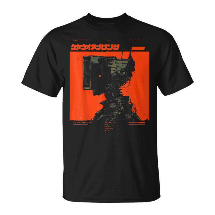 Futuristic Techwear Japanese Cyberpunk Harajuku Horror Punk T-Shirt