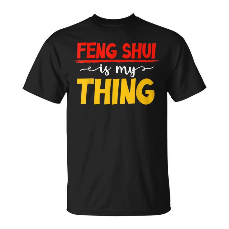 Herren Feng Shui Ist Mein Ding Gläubiger Chinesischer Buddhismusermögen T-Shirt