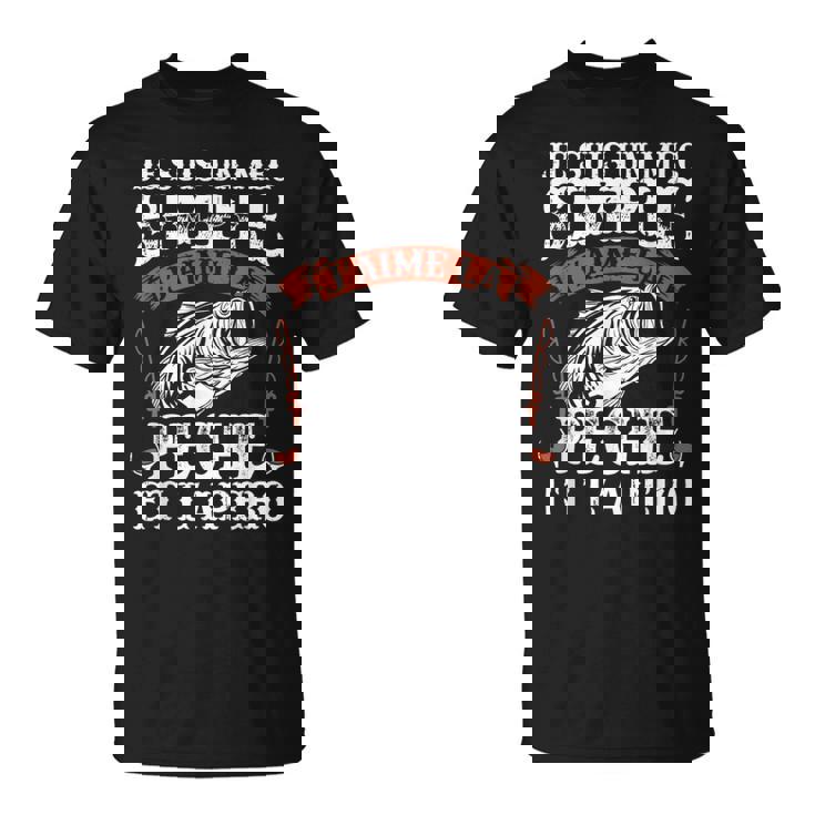 Homme Cadeau Pêcheur Homme Original -Je Suis Retraité Pêche Humour T-Shirt