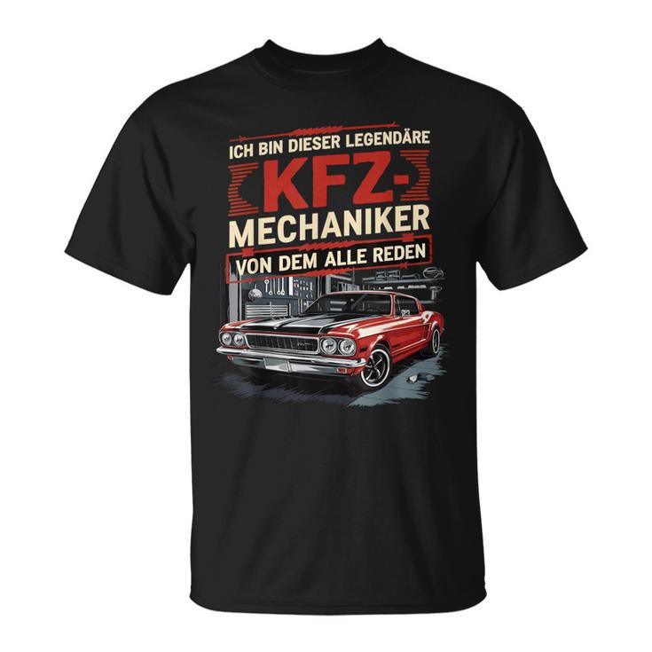 Ich Bin Dieser Legendäre Kfz-Mechanik T-Shirt