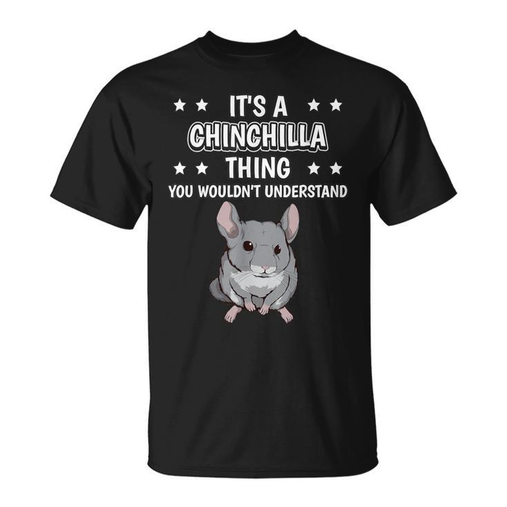 Ist So Ein Chinchilla Ding Lustiger Spruch Chinchillas T-Shirt