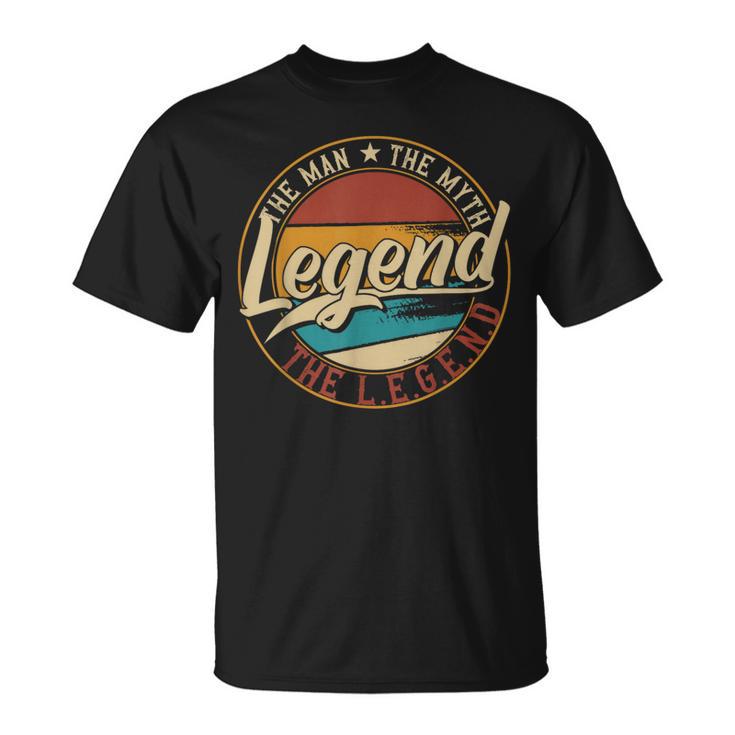 洋楽 LEGEND MAN The Man The Legend 2 Unisex T-Shirt - Monsterry