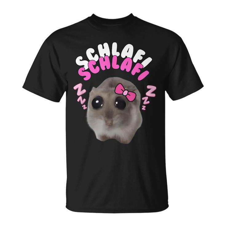 Sad Hamster Sad Hamster Hamstie Hamsty Memes Hamsti T-Shirt