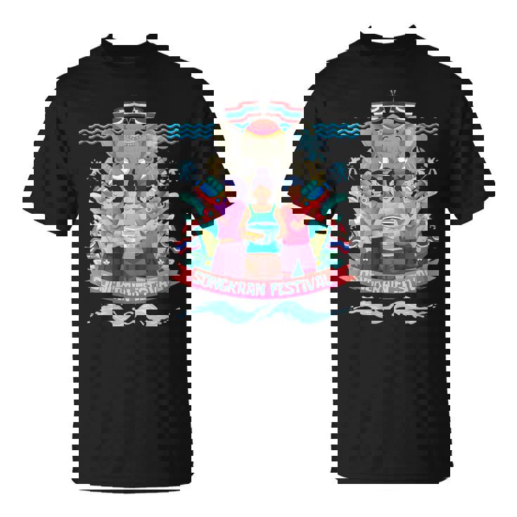 Thai Culture Songkran Festival Of Water Thailand T-Shirt