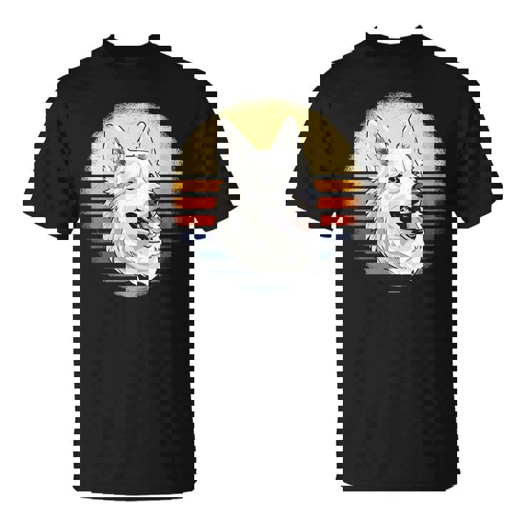 White Shepherd Vintage White German Shepherd T-Shirt