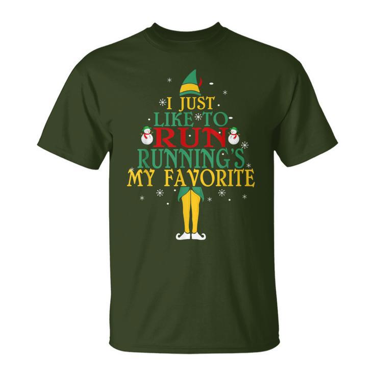T-Shirt Femme 'I Just Like Smiling' Noël - Col En V, Manches Longues - Pyjama Ou Tenue Décontractée