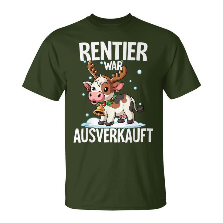 Reindeer War Ausverkauft Christmas T-Shirt