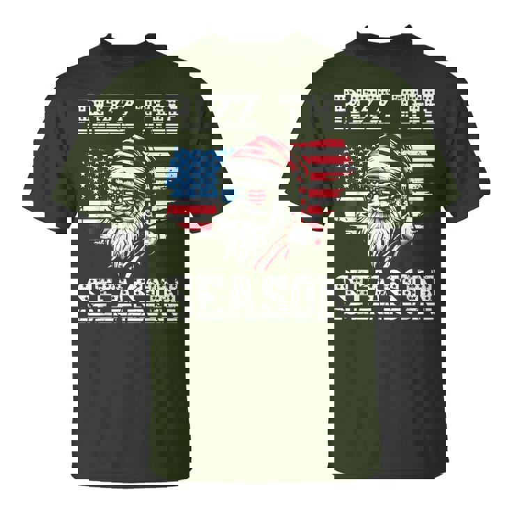 Rizz The Season Christmas Pajamas Rizzler Santa Claus T-Shirt