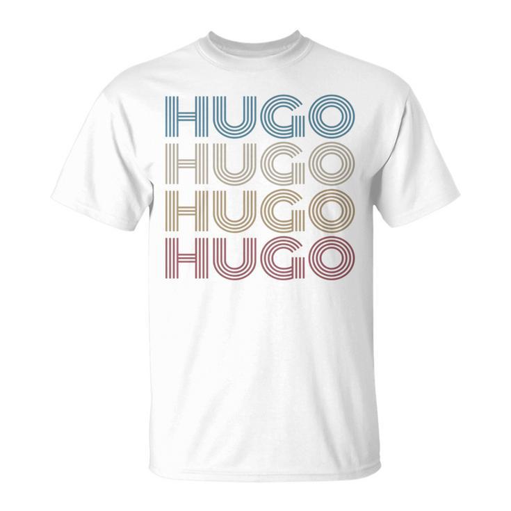 Hugo First Name I Prideintage I Hugo Name T-Shirt